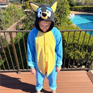Bluey Onesie Costume in Fleece